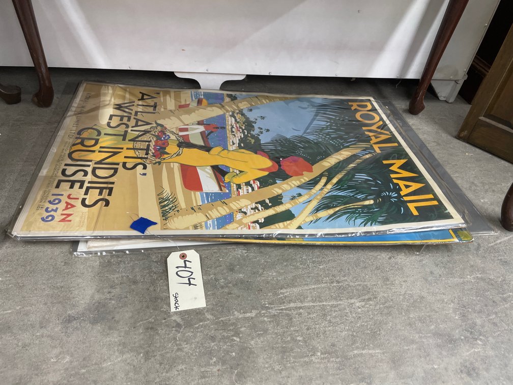 Stack of Assorted Prints & Posters