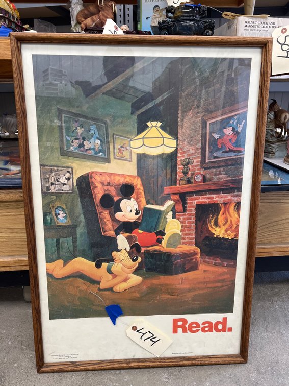 Mickey Mouse Framed Poster