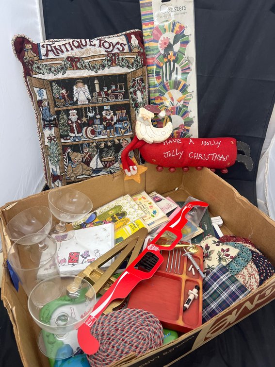 Glass Stemware - Pic Frames - Holiday Throw Pillow & More