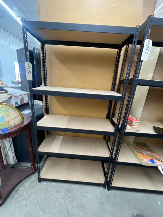 5-Tiered Metal Shelf 29"L x 12"W x 58"H