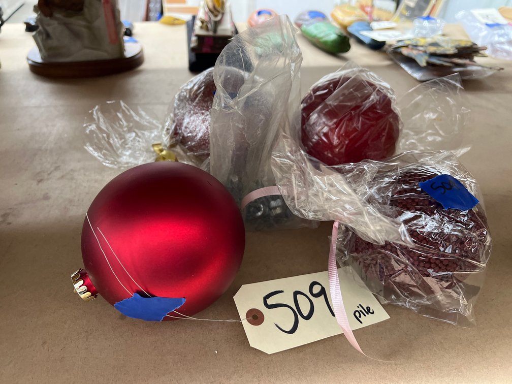 Jumbo Christmas Ornaments