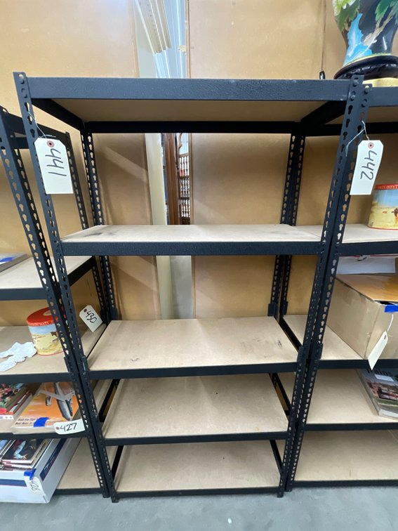 5-Tiered Metal Shelf 29"L x 12"W x 60"H
