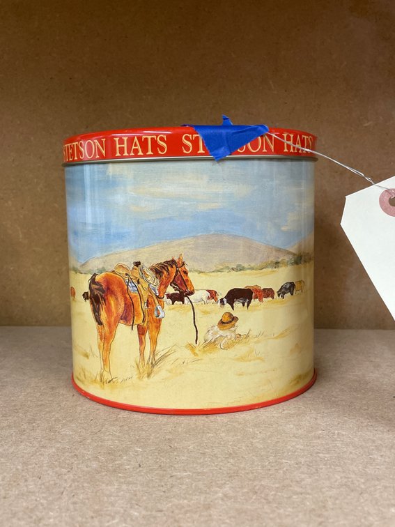 Mini Stetson Hat in Tin