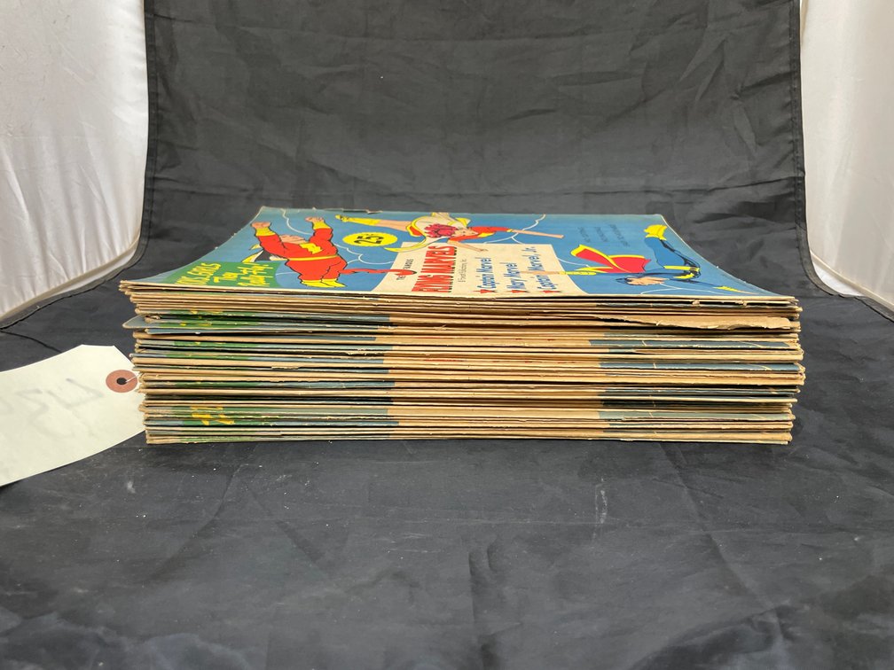 Pile of Flying Marvels Cutout Booklets