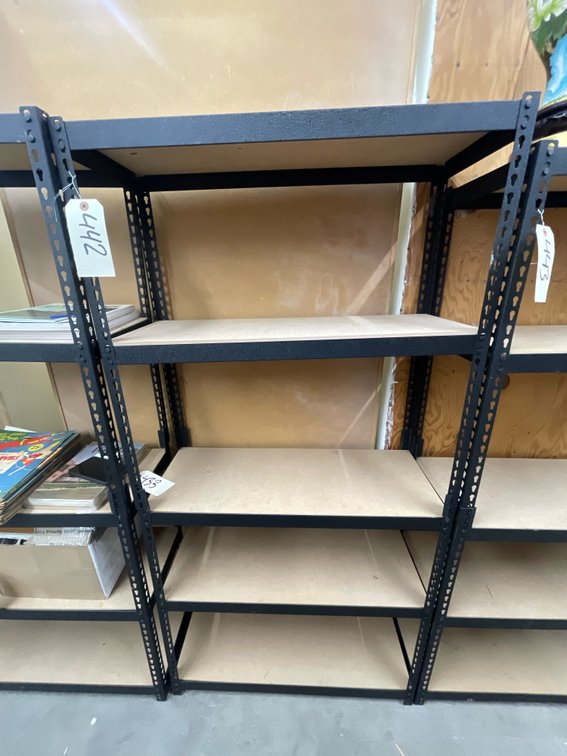 5-Tiered Metal Shelf 29"L x 12"W x 60"H