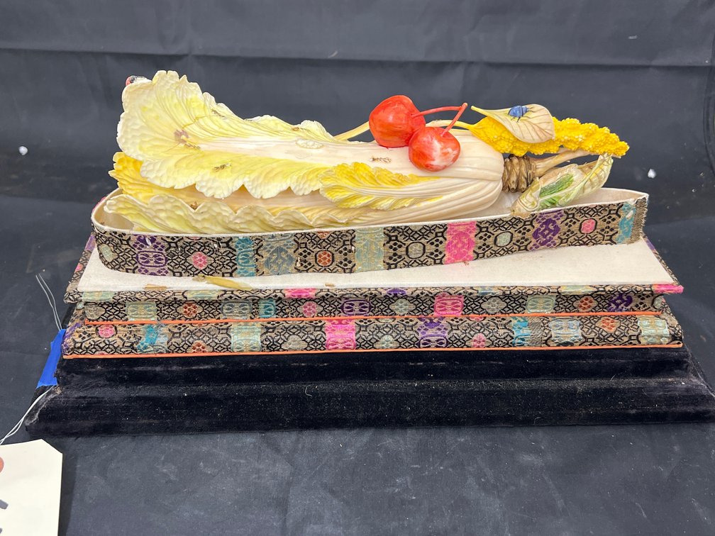Carved Vegetable w/Stand