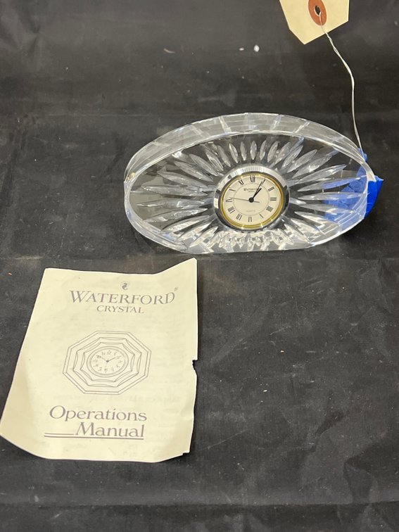 Waterford Crystal Clock