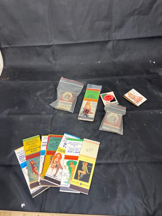Pin Up Matchbooks & 20th Century Fox Matchbooks