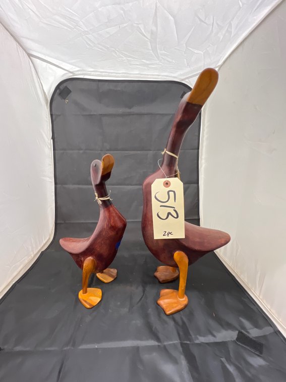 2 - Wooden Ducks