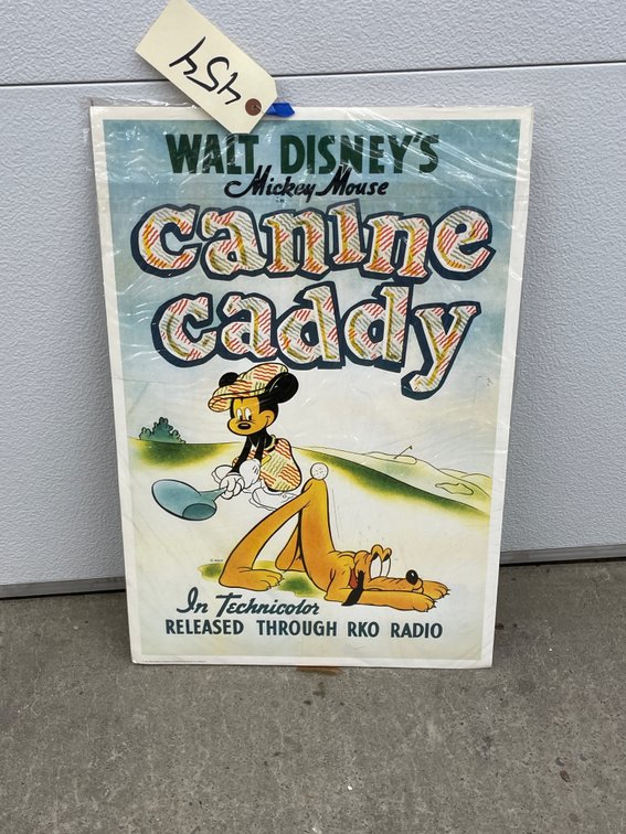 Walt Disney's Mickey Mouse & K9 Caddy Movie Poster