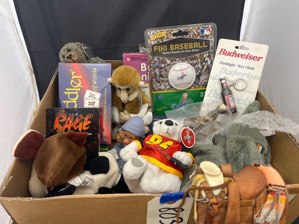Assorted Card Games - Plush Animals & More