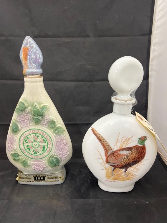 2 - Assorted Whiskey Decanters