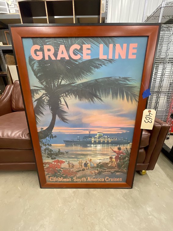 Grace Line Framed Poster
