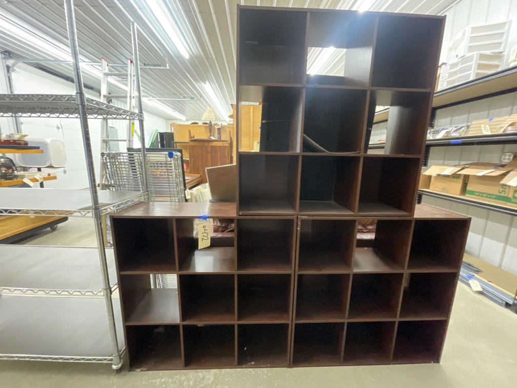 3 Pcs - Cubby Shelves
