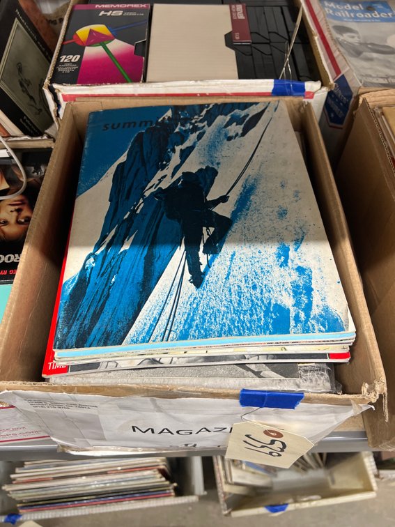 Box of Assorted Magazines - Summit - Trains