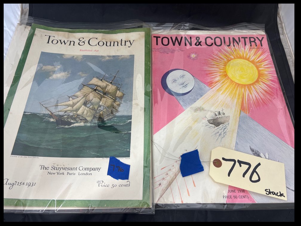 Assorted Town & Country Magazines