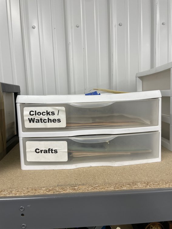 2-Drawer Plastic Organizer w/Assorted Booklets