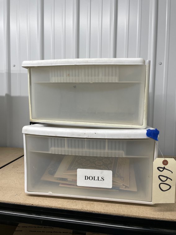 Plastic Storage Drawer w/Assorted Booklets