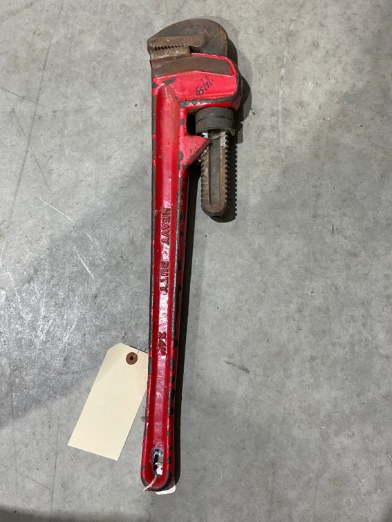 Heavy Duty 24" Pipe Wrench