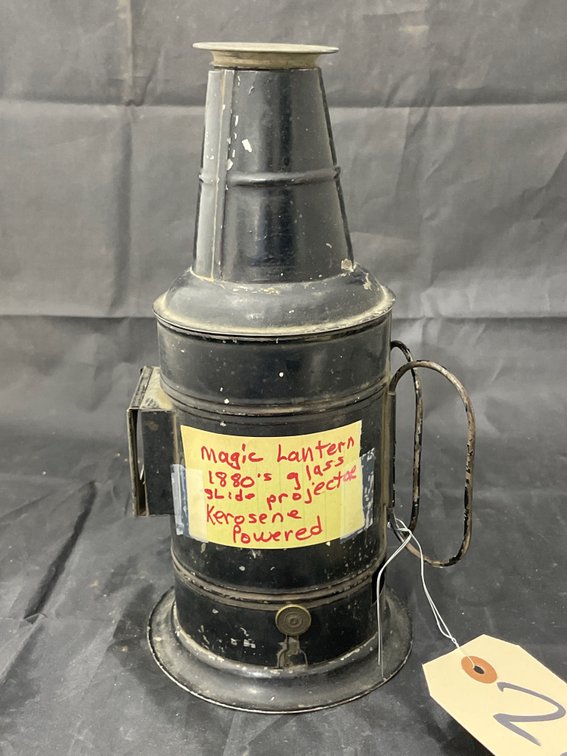 Magic Lantern 1880's Glass Slide Projector