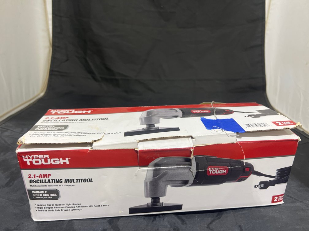 Hyper Tough Corded Oscillating Multi Tool in box
