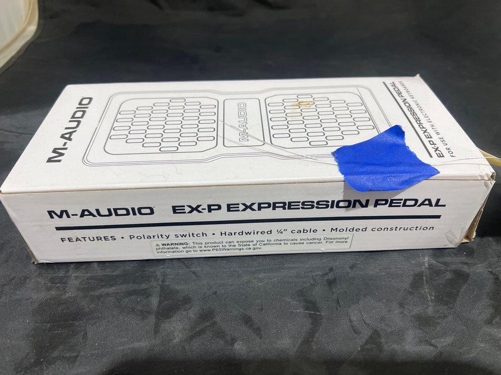 M Audio EX-P Expression Pedal for Electric Keyboard in box