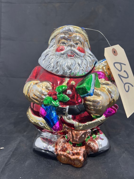 Santa Cookie Jar