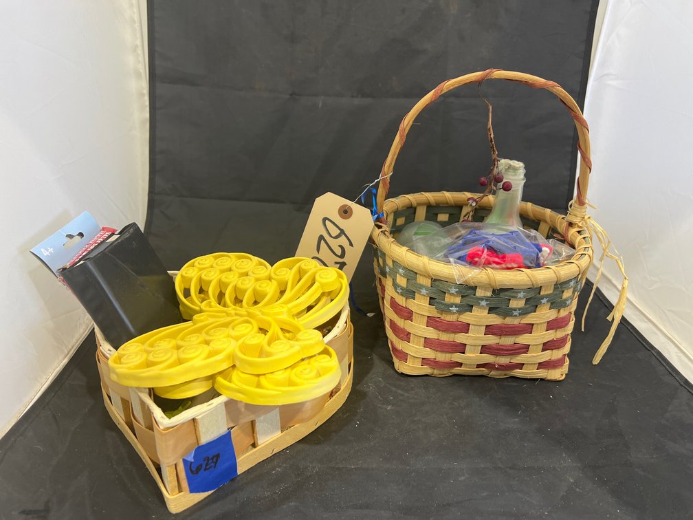 Wicker Basket - Napkin Rings & More