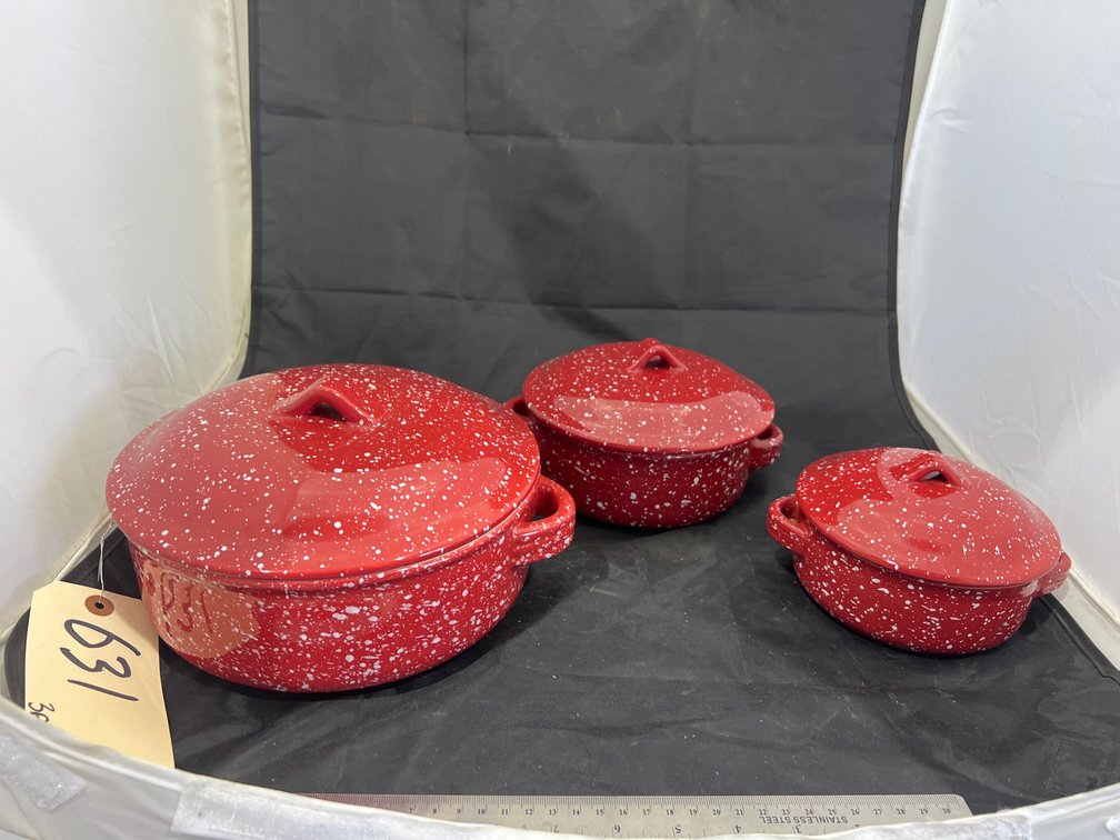 Casserole Dishes w/Lids