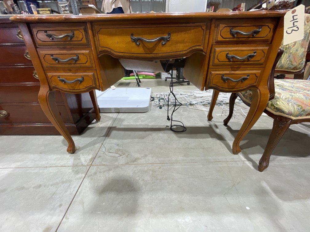 Domestic Sewing Machine in Desk 48"L x 22"W x 31"H