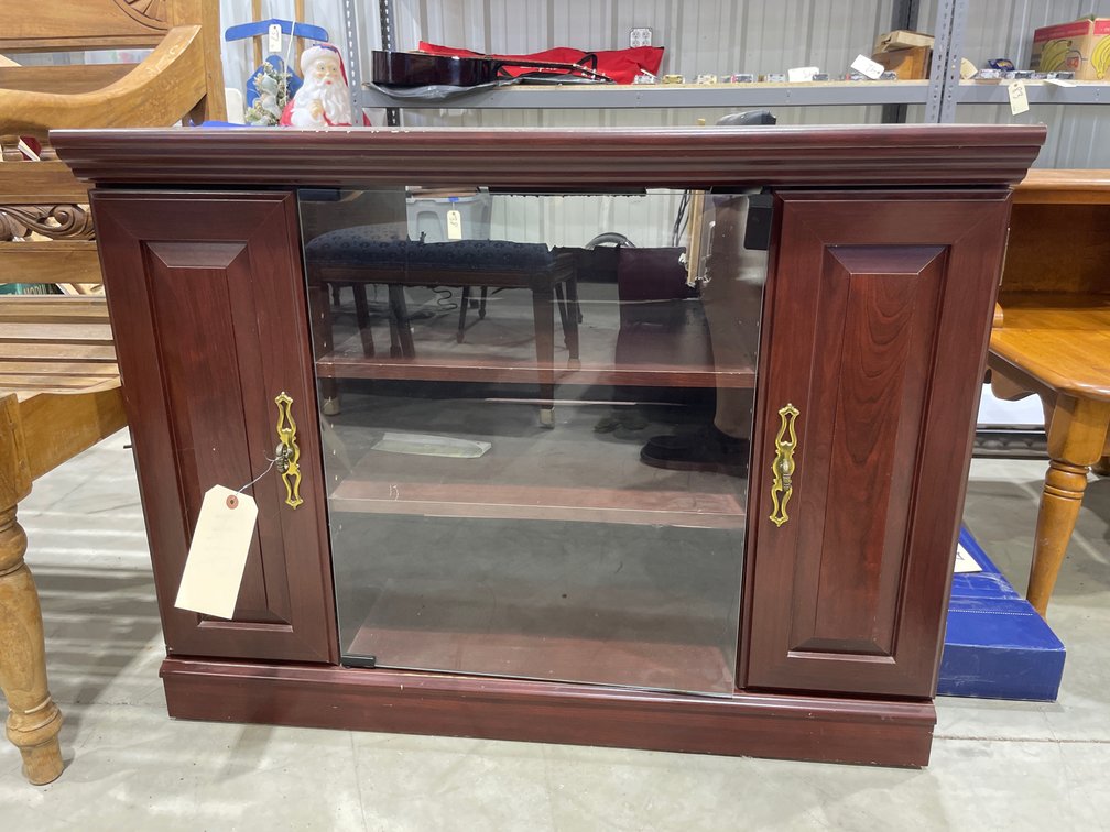 3-Door TV Stand 36"L x 19"W x 27"H