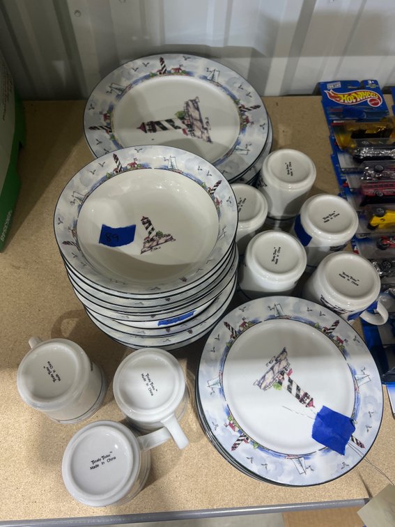 Totally Today Lighthouse Dinnerware