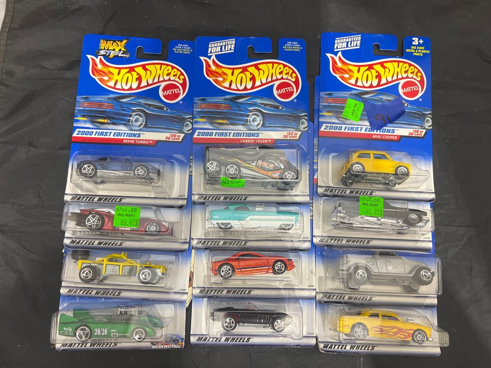 12 Pcs - Hot Wheels Cars NIP