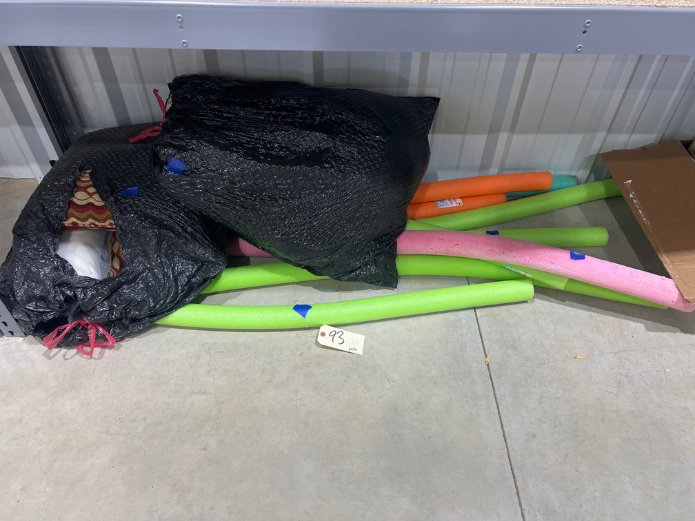 Quilt - Throw Pillows & Pool Noodles