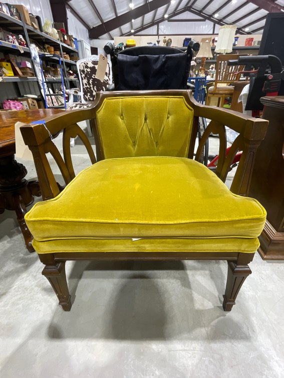 Wood/Upholstered Chair