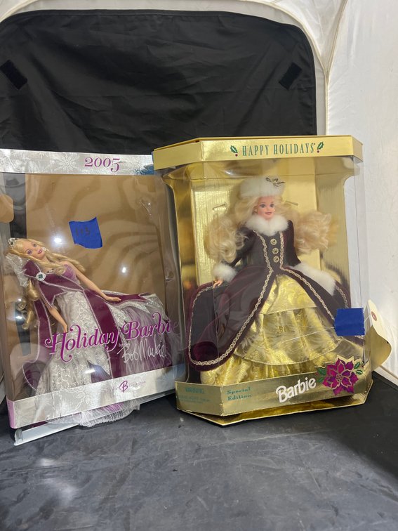 Holiday Barbie & Happy Holidays Barbie