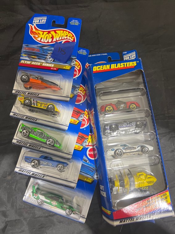 6 Pcs Hot Wheels Cars NIP
