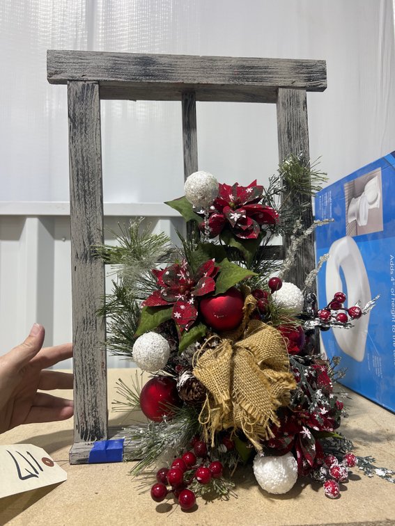 Wooden Holiday Decor 12"x19"