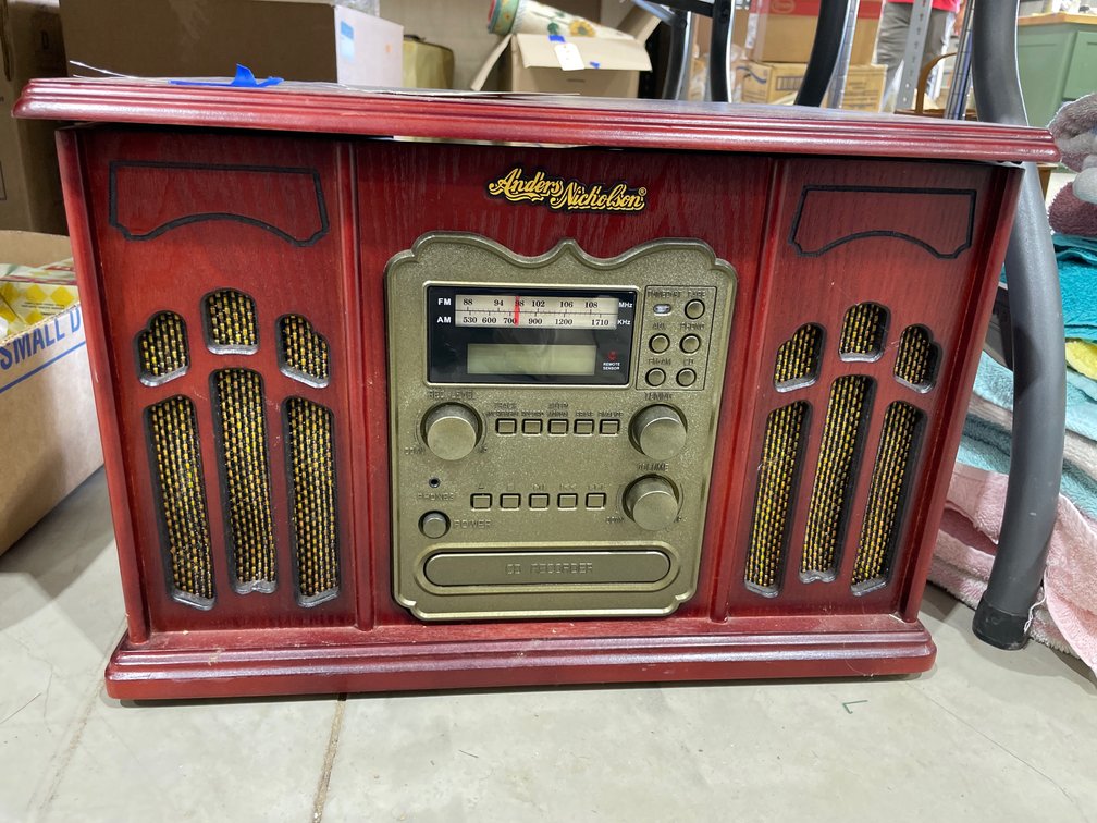 Radio CD Player - Record Player