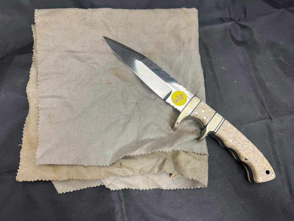 JE King Fixed Blade Knife