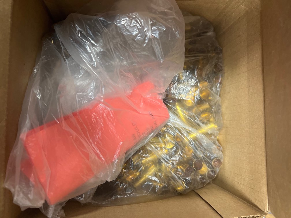 Partial Box 45 Colt Brass