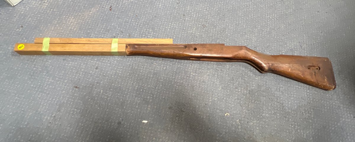 Wooden Rifle Stock - no butt plate
