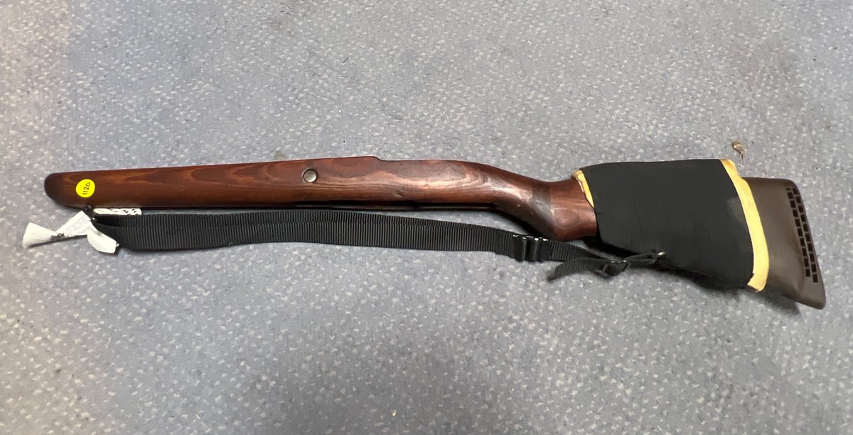Turkish Mauser Gun Stock w/Shoulder Strap