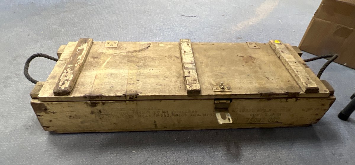 Wooden Ammo Crate