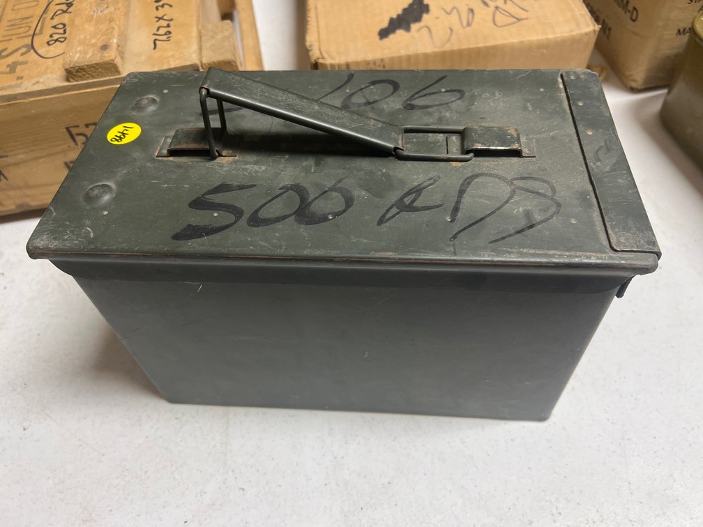 Ammo Can with Loose Various Soft Point 30-06 Ammo - 500 Rounds