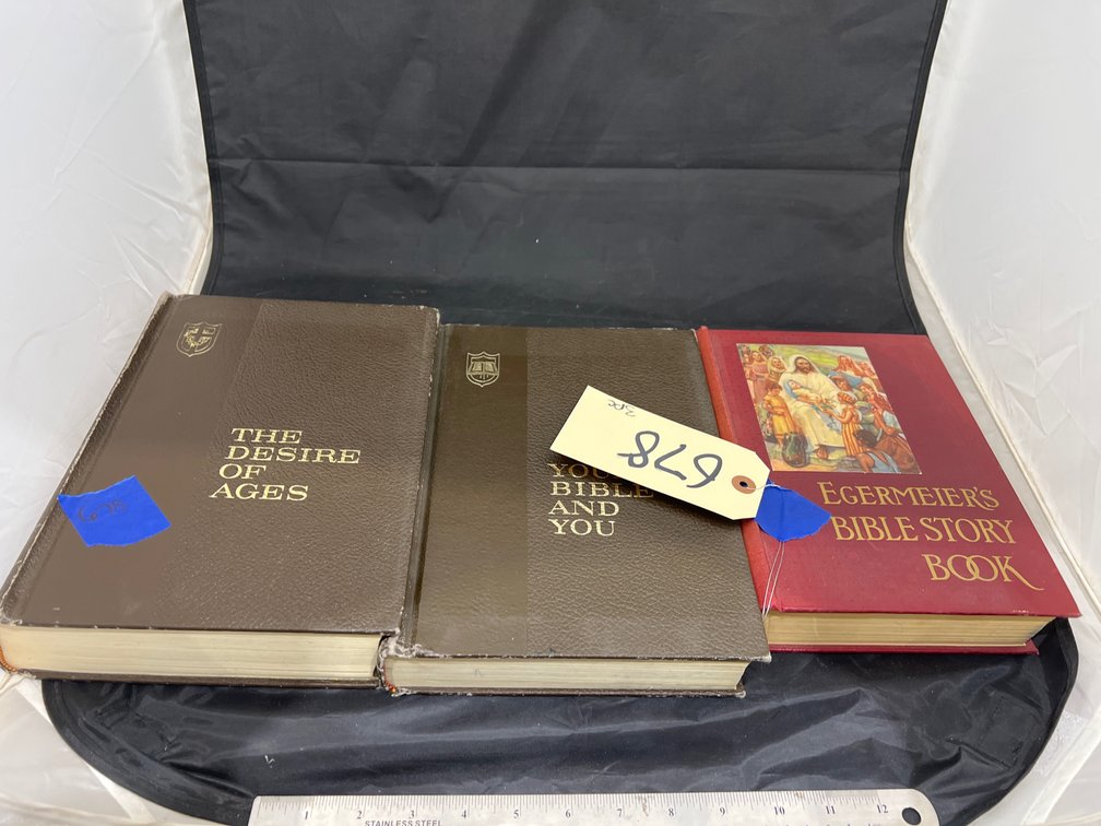3 Pcs - Hardback Bible Books
