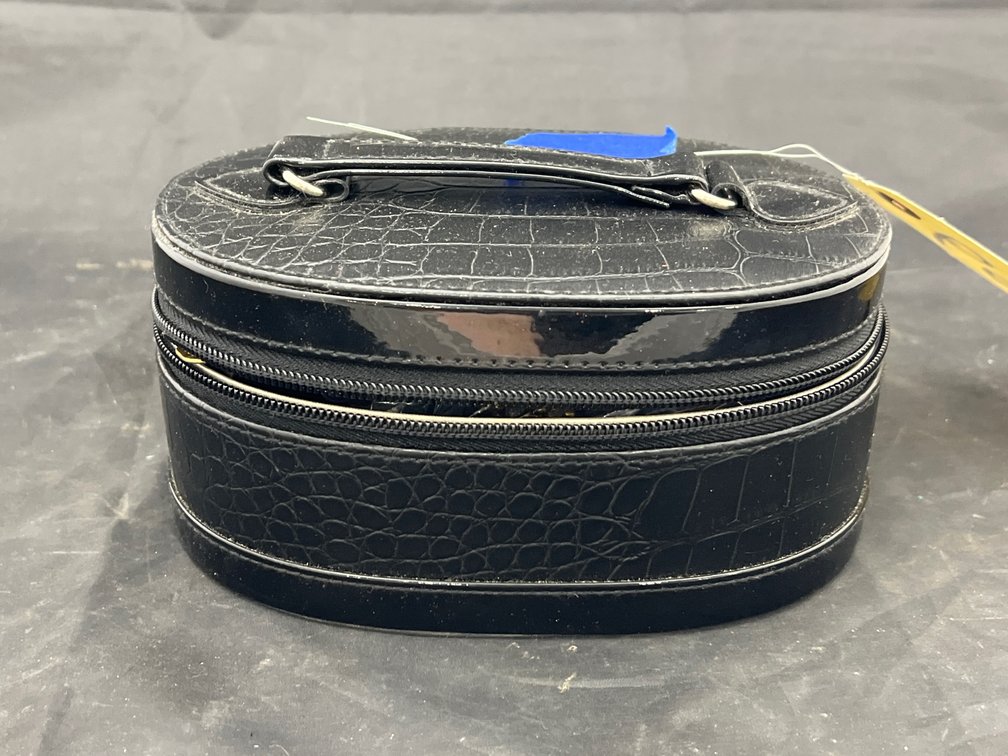 Travel Case w/Assorted Costume Jewelry