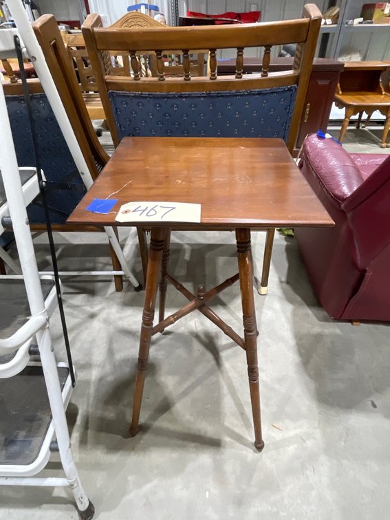 Side Table 15"L x 15"W x 30"H
