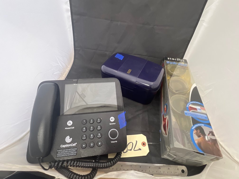 Homemedics Infrared Massager - Caption Call Answering Machine - Plastic