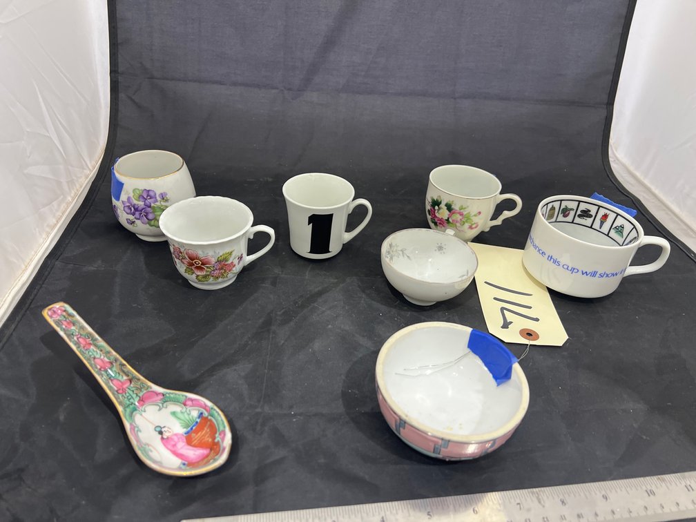 8pcs Teacups